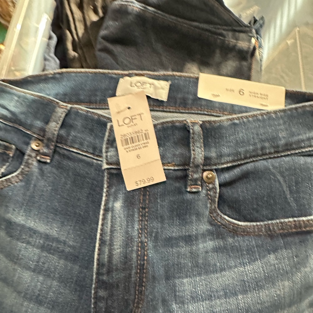 LOFT Women's Blue Jeans